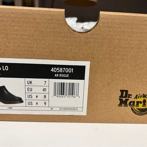 Dr. Martens Black Leather Chelsea Boots with Yellow Stitching - Picture 6 of 7